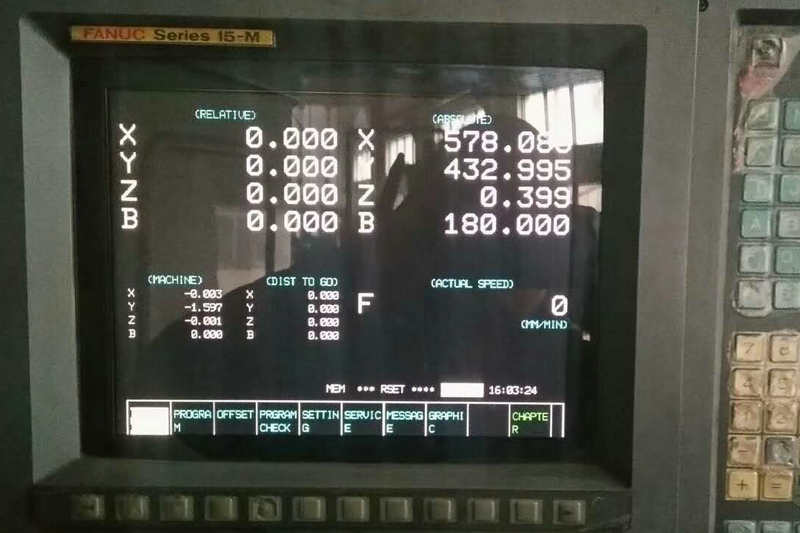 FANUC 15-M Replace effect with LCD